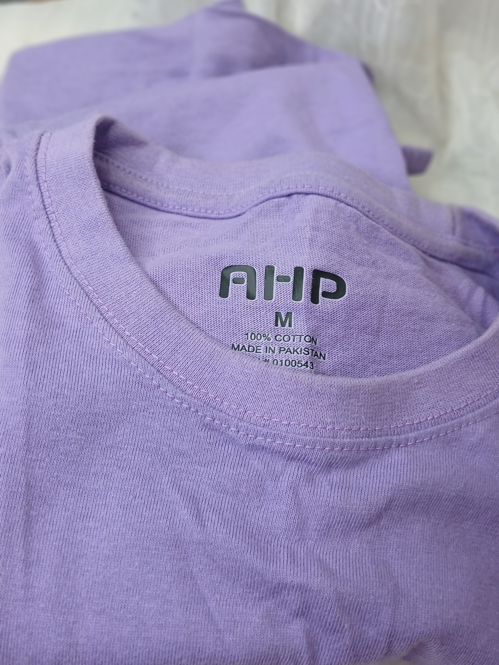Kids' Lavender Crew Neck T-Shirt